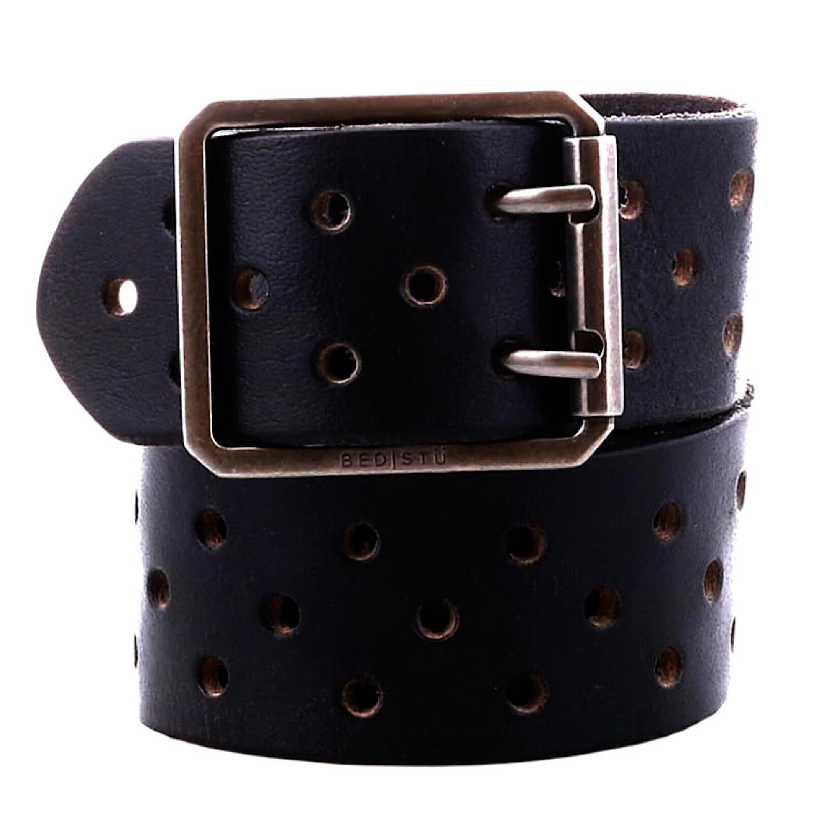 BED|STU BED|STU Mccoy Black Rustic Belt