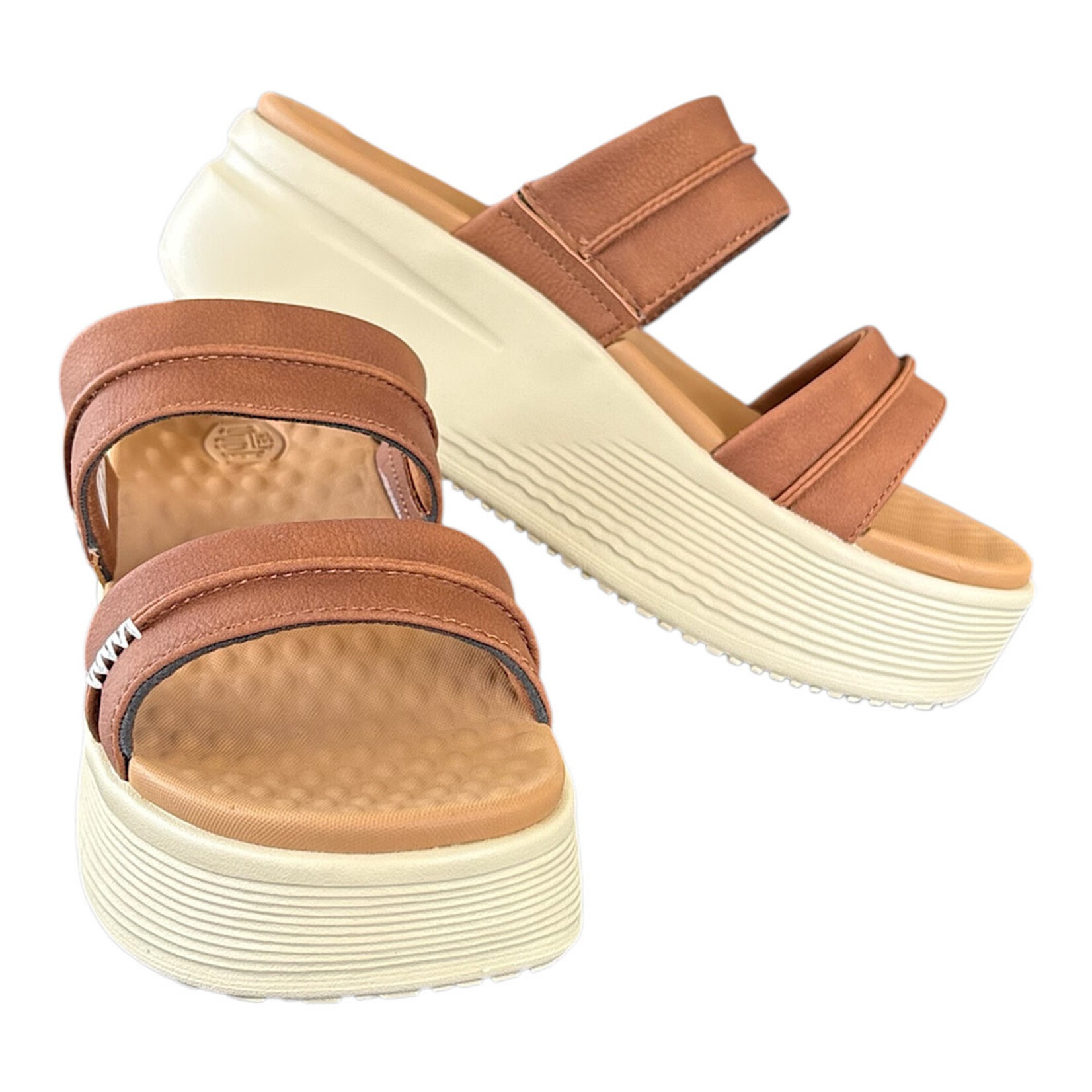 Hey Dude Hey Dude Austin Slide Classic Cognac