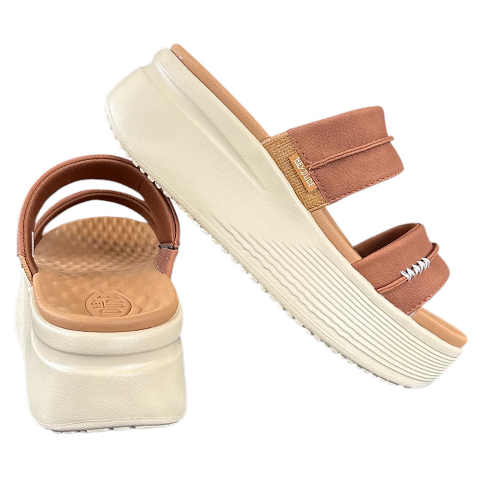 Hey Dude Hey Dude Austin Slide Classic Cognac