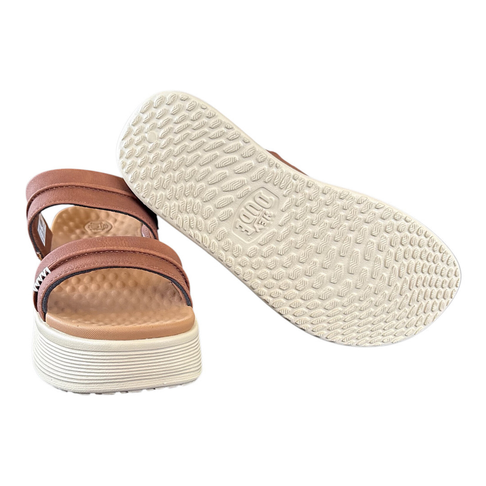 Hey Dude Hey Dude Austin Slide Classic Cognac