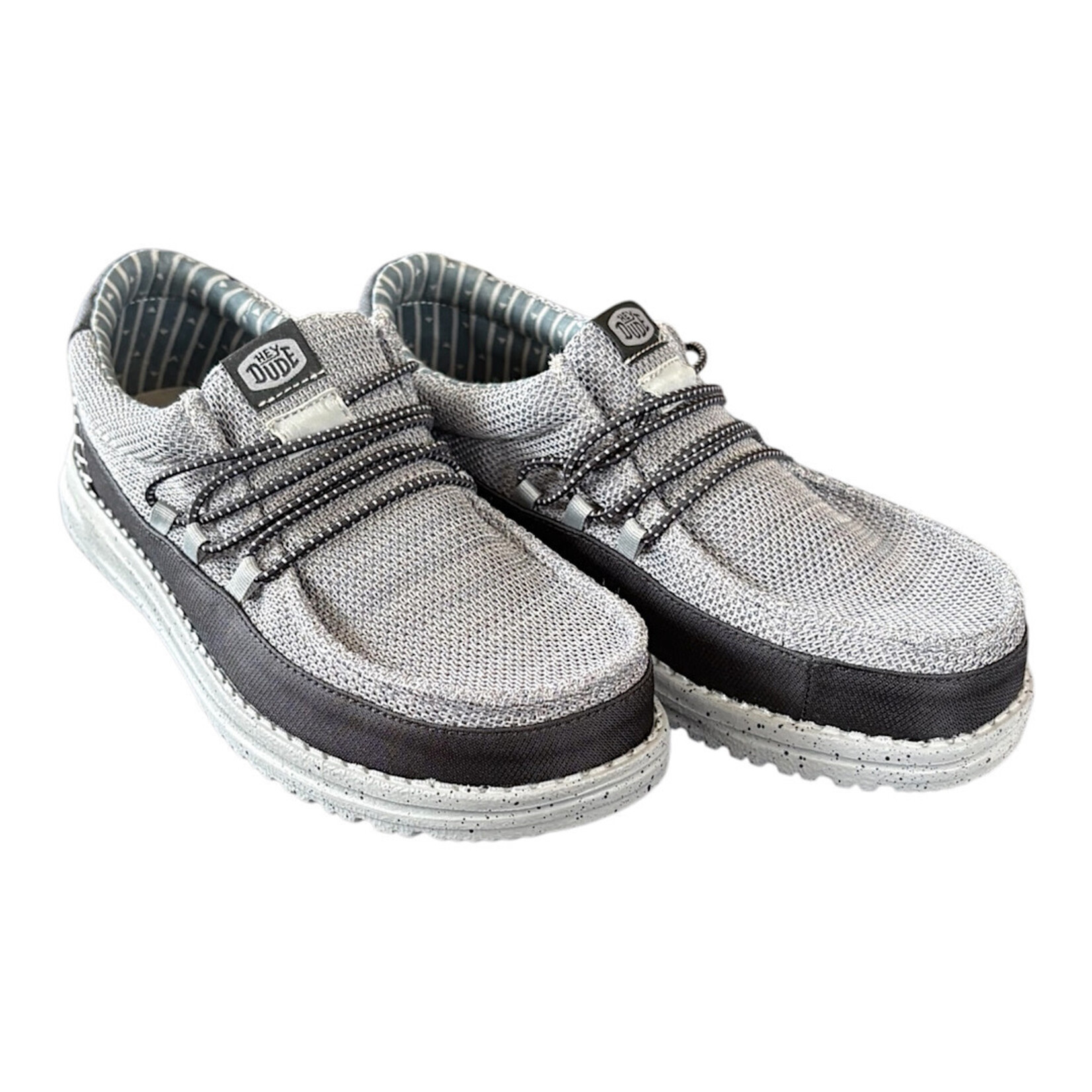 Hey Dude Hey Dude Wally Guard Stretch Sox Flannel Grey/Multi