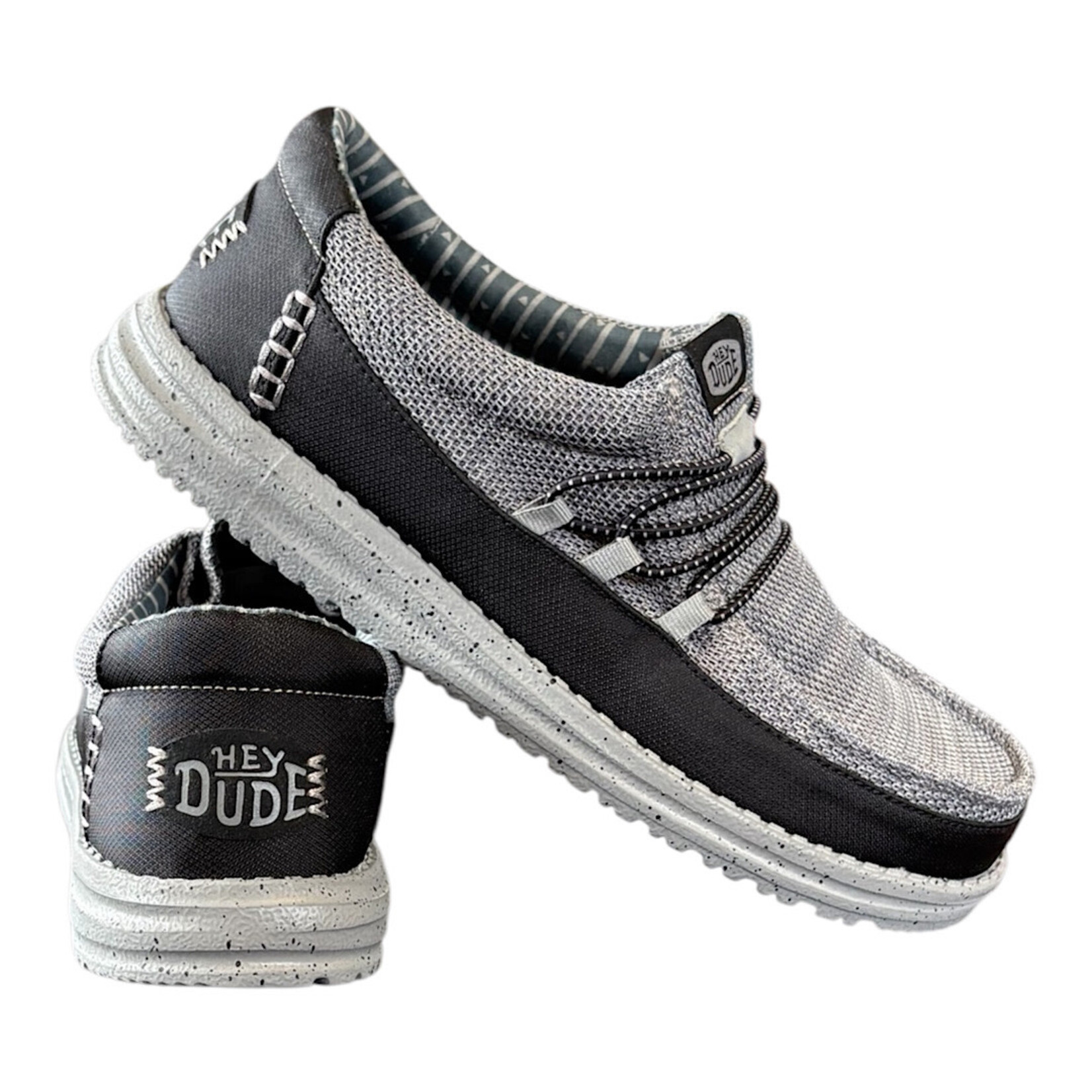 Hey Dude Hey Dude Wally Guard Stretch Sox Flannel Grey/Multi