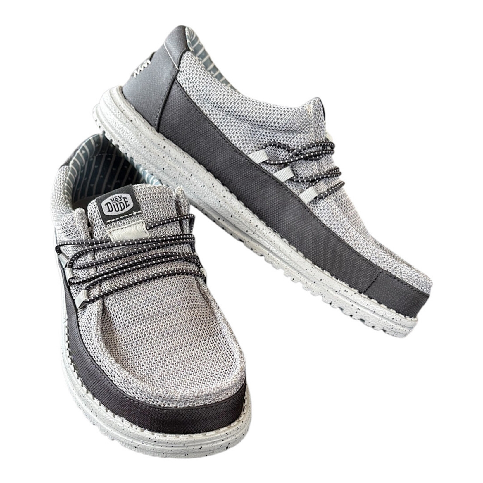 Hey Dude Hey Dude Wally Guard Stretch Sox Flannel Grey/Multi