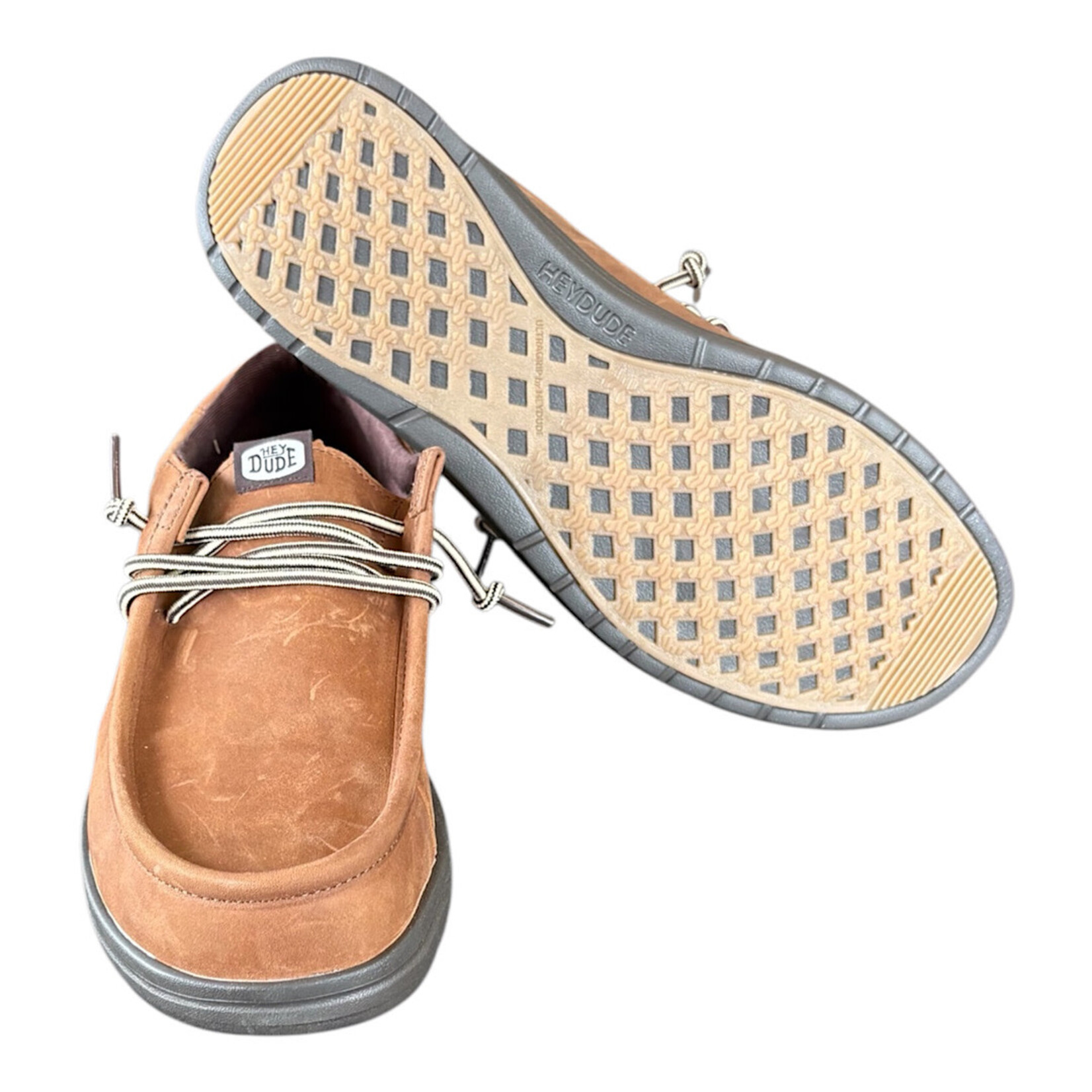 Hey Dude Hey Dude Paul Full Grain Leather Robe Brown/Mole Brown