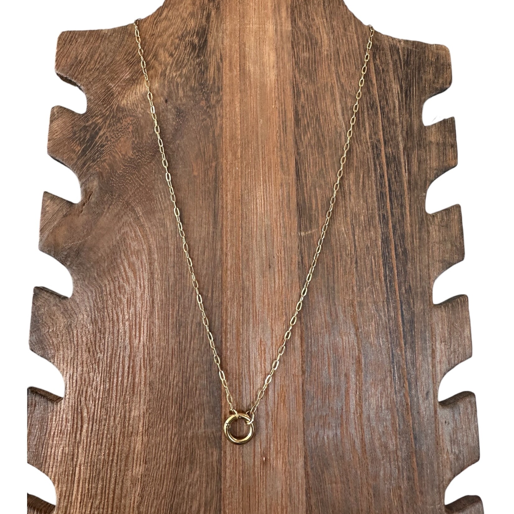 Sweet Cherry Sky Gold Plated Charm Necklace