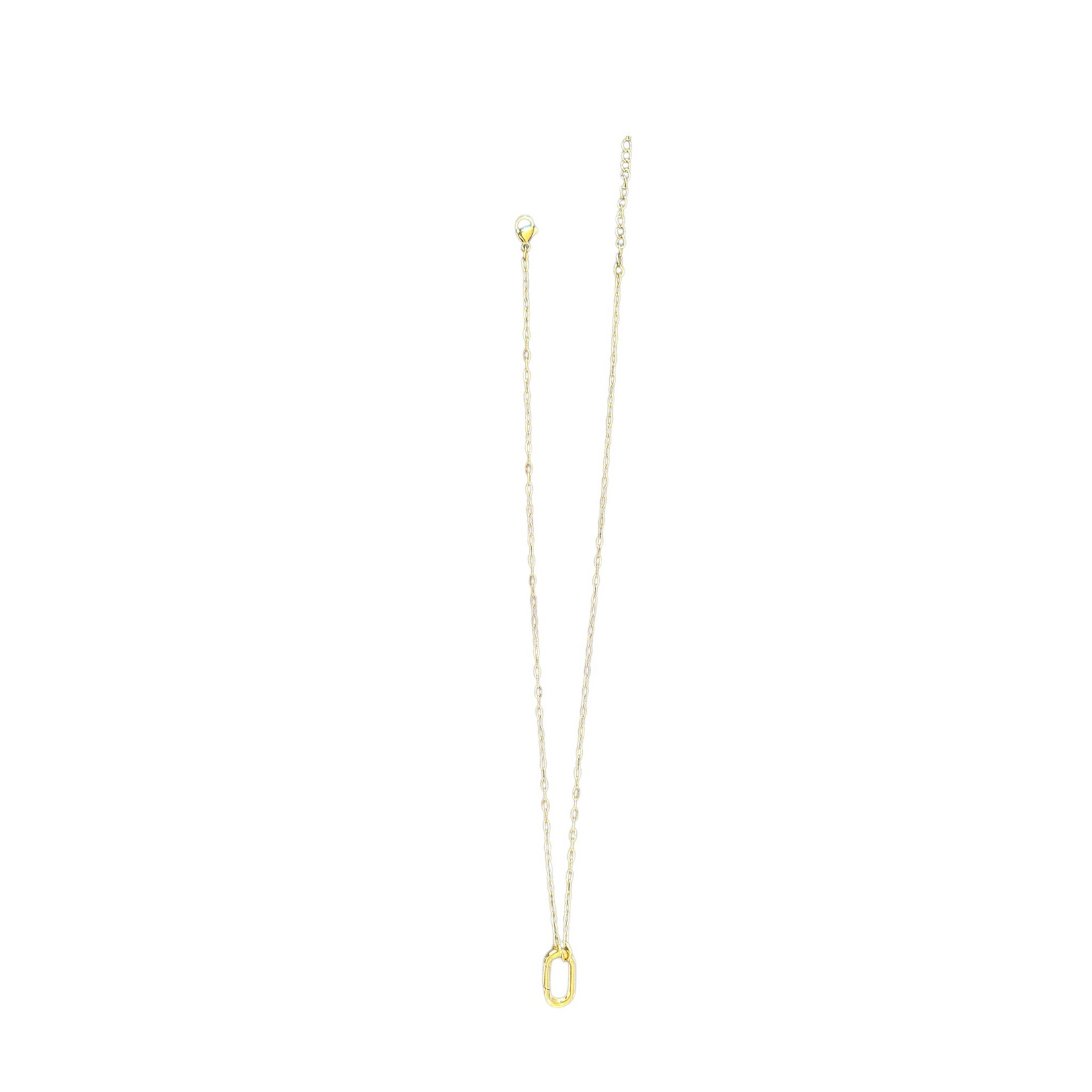 Sweet Cherry Sky Gold Plated Charm Necklace
