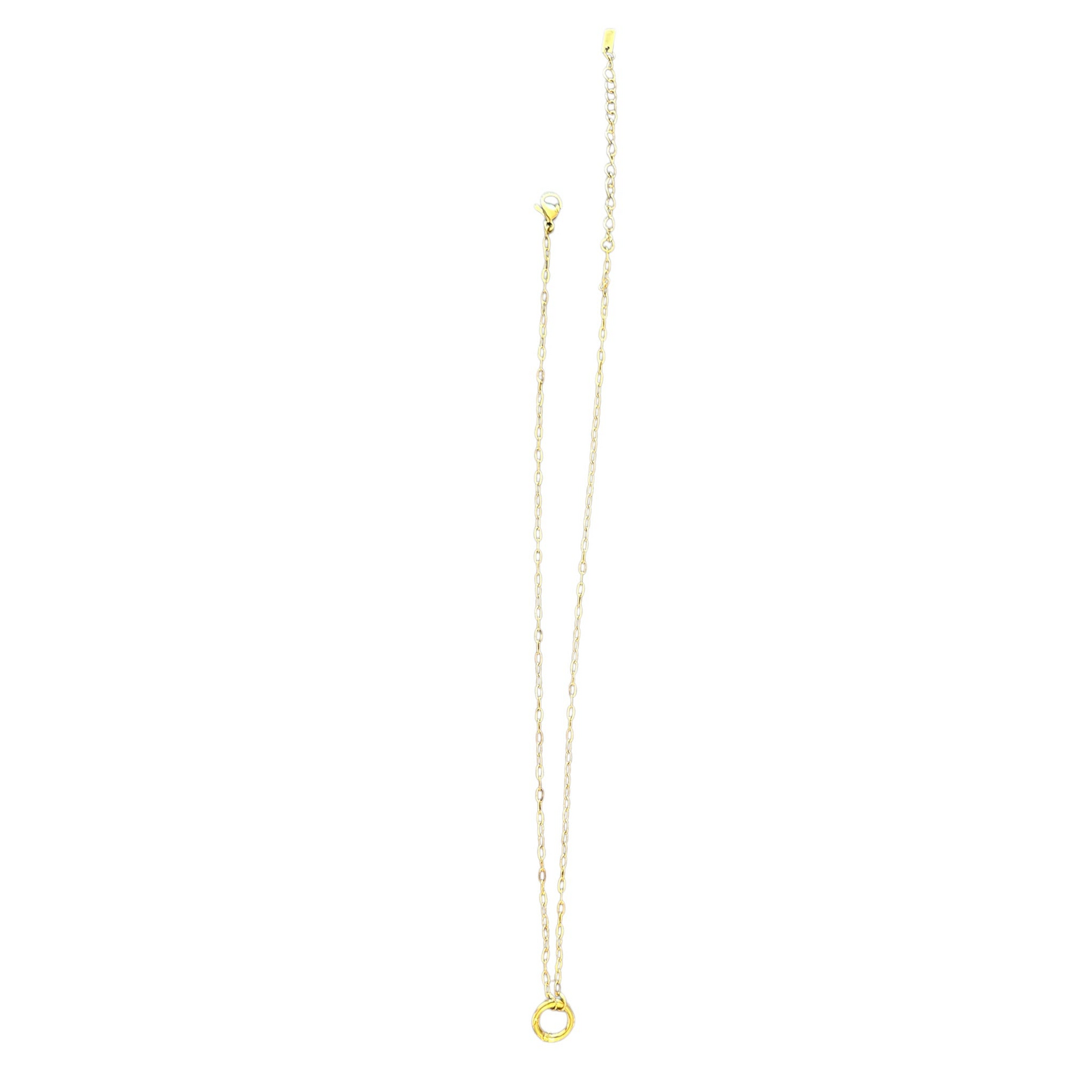 Sweet Cherry Sky Gold Plated Charm Necklace