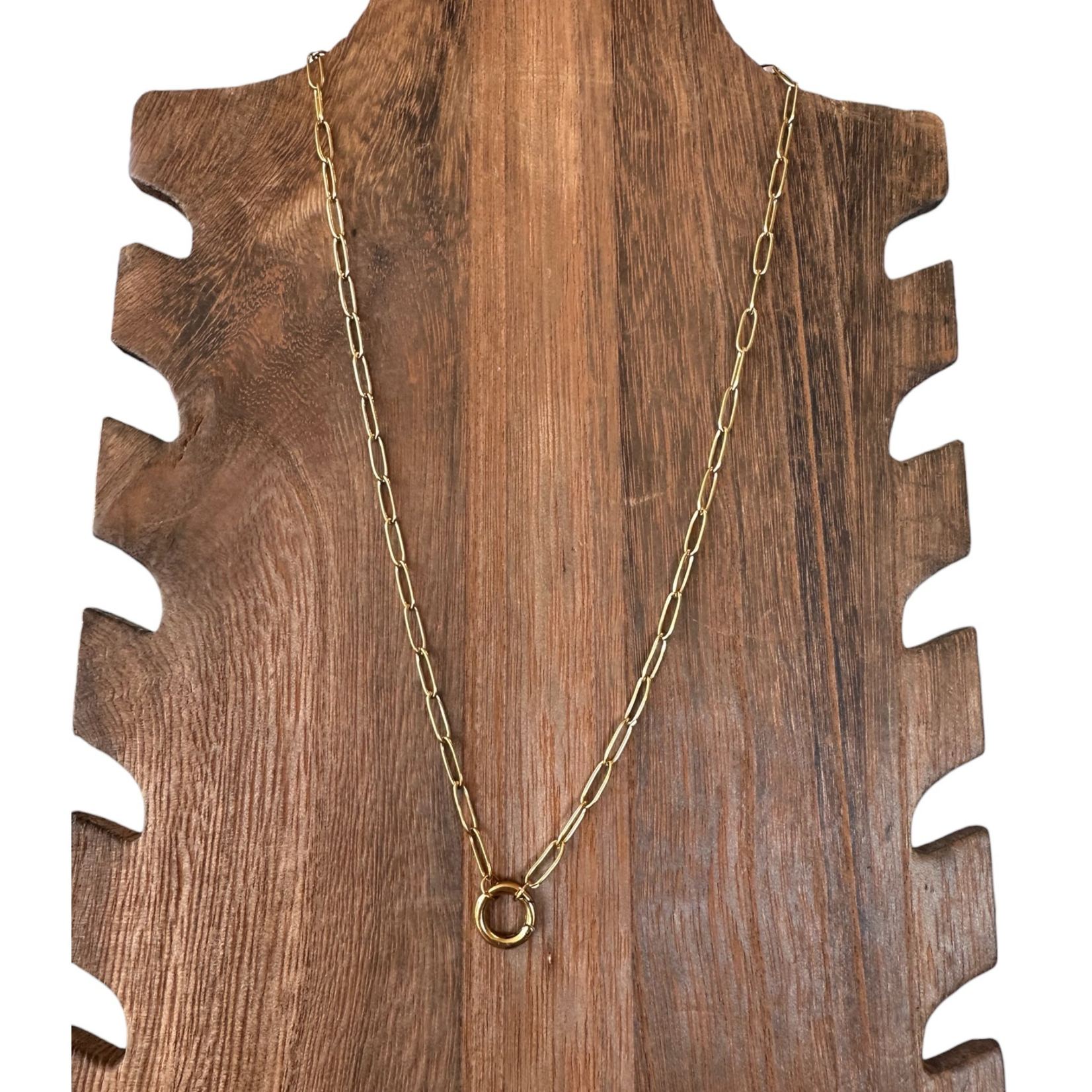 Sweet Cherry Sky Gold Plated Charm Necklace