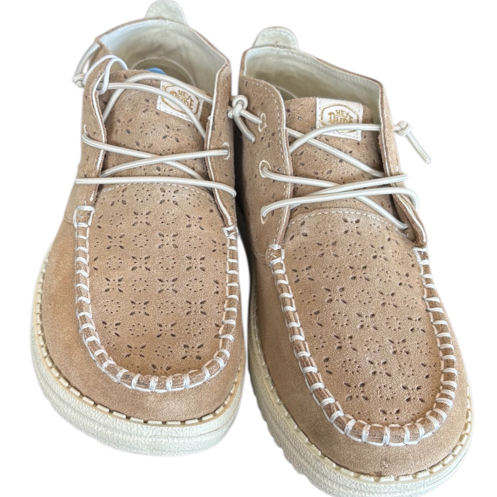 Hey Dude Hey Dude Wendy Mid Suede Boho Cognac Womens