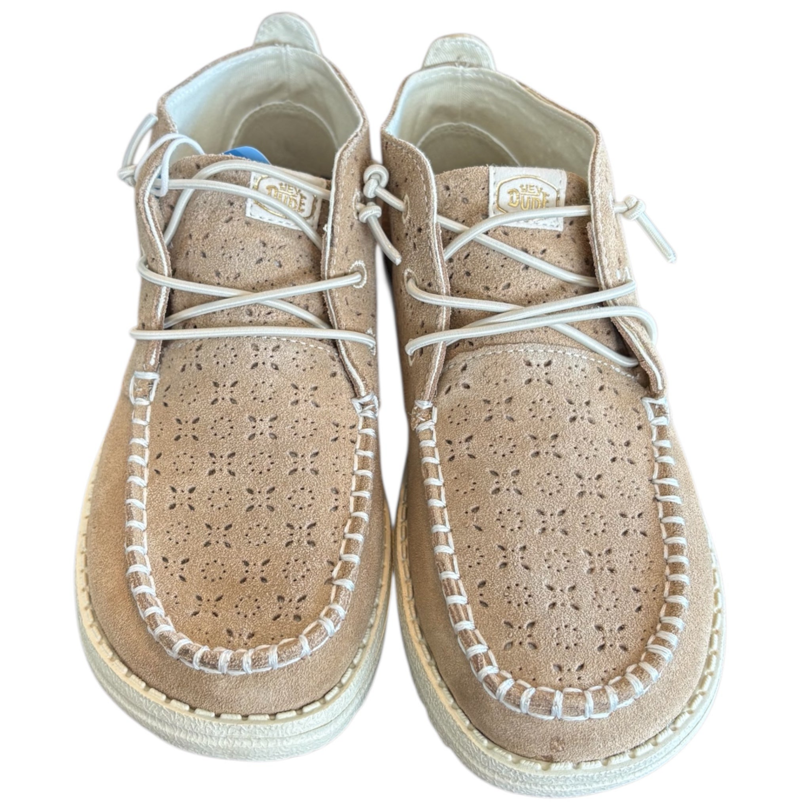 Hey Dude Hey Dude Wendy Mid Suede Boho Cognac Womens