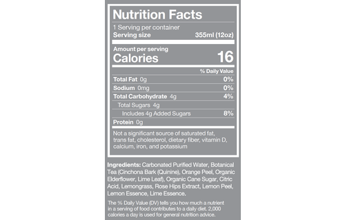 Betera Elderflower Lime Zero-Proof Cocktail