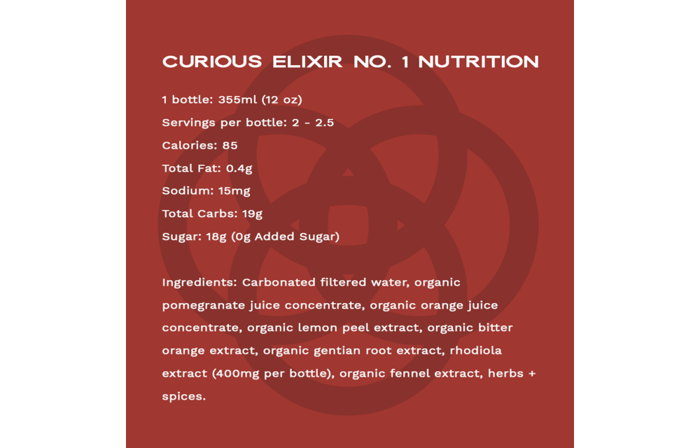Curious Elixirs No. 1 (Negroni)