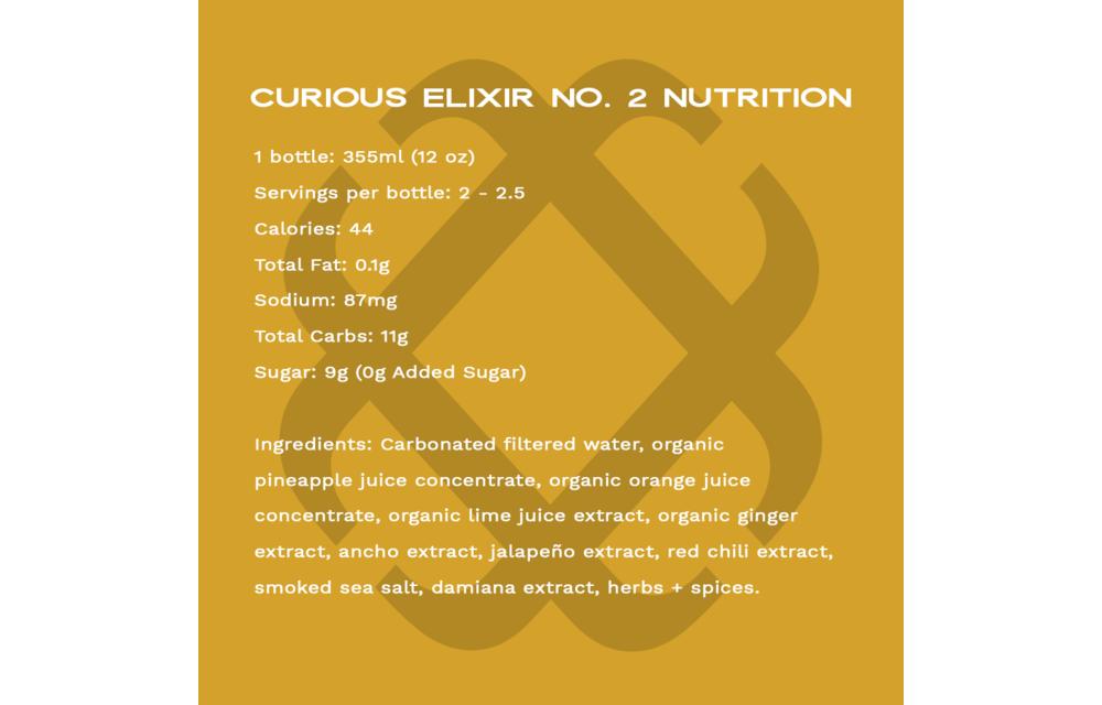 Curious Elixirs No. 2 (Ginger Pineapple)