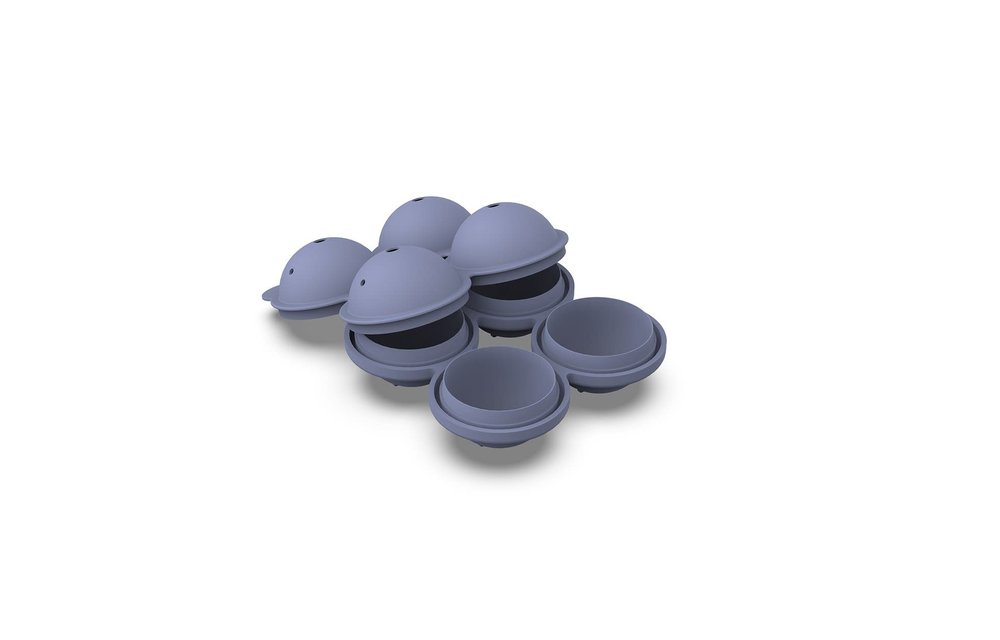 W&P Peak Sphere Ice Mold - Blue