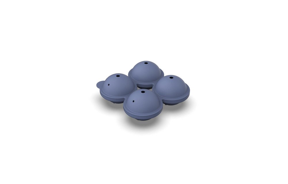 W&P Peak Sphere Ice Mold - Blue