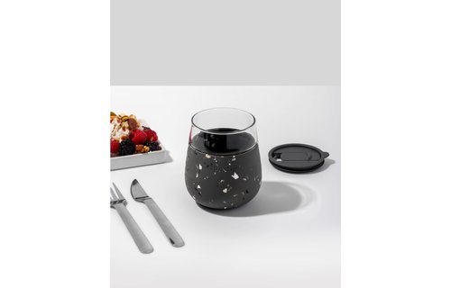 W&P Porter Glass - Terrazzo Charcoal