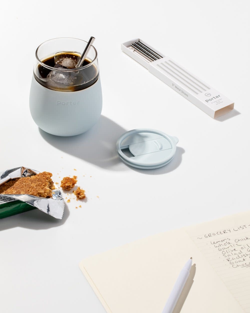 W&P Porter Glass Cup - Mint