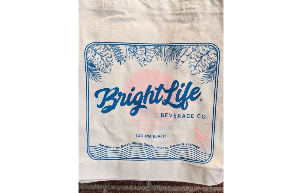 BrightLife Beverage Co. Organic Cotton Tote Bag