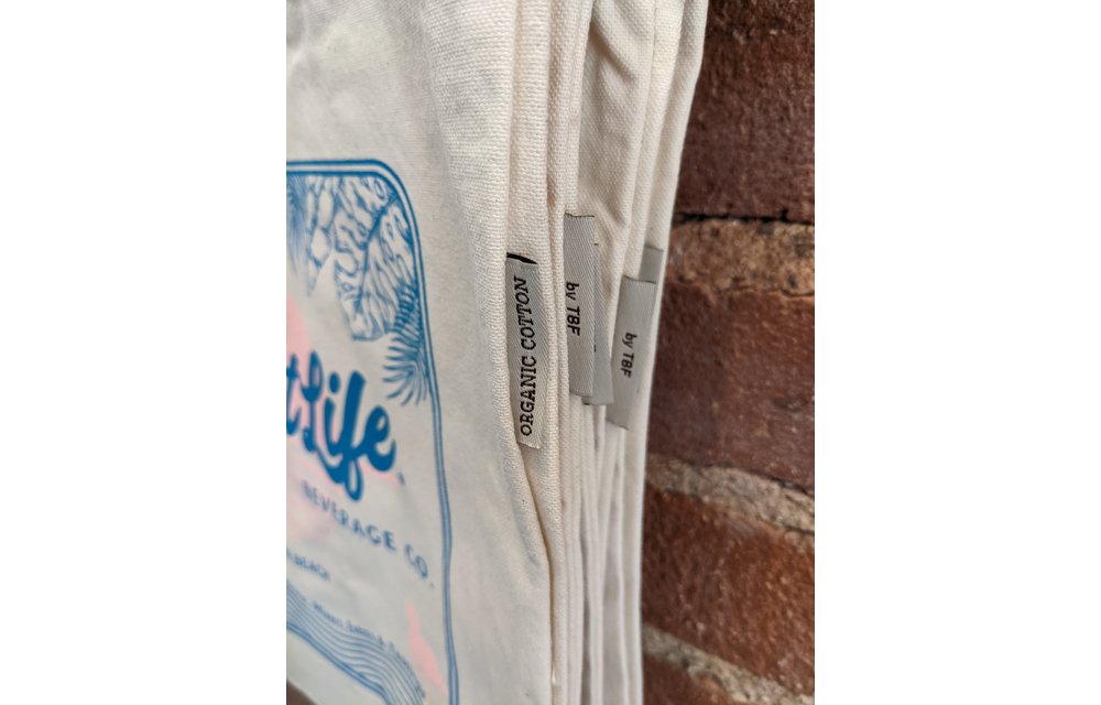 BrightLife Beverage Co. Organic Cotton Tote Bag