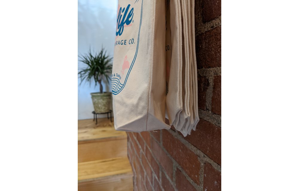 BrightLife Beverage Co. Organic Cotton Tote Bag