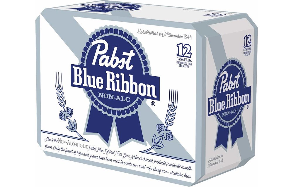 Pabst Blue Ribbon Non Alcoholic Beer