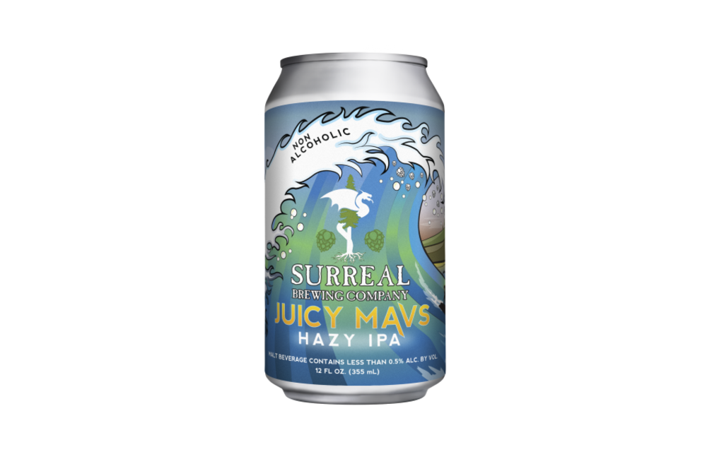 Surreal Brews Juicy Mavs Hazy IPA