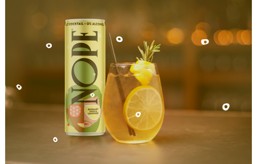 NOPE Rosemary Vanilla Lemonade