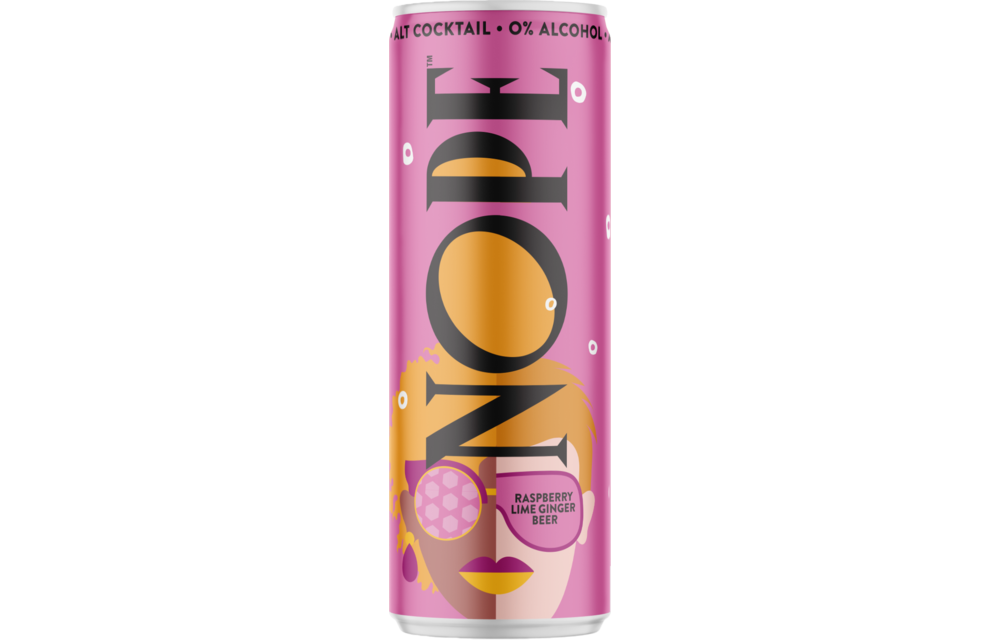 NOPE Raspberry Lime Ginger Beer