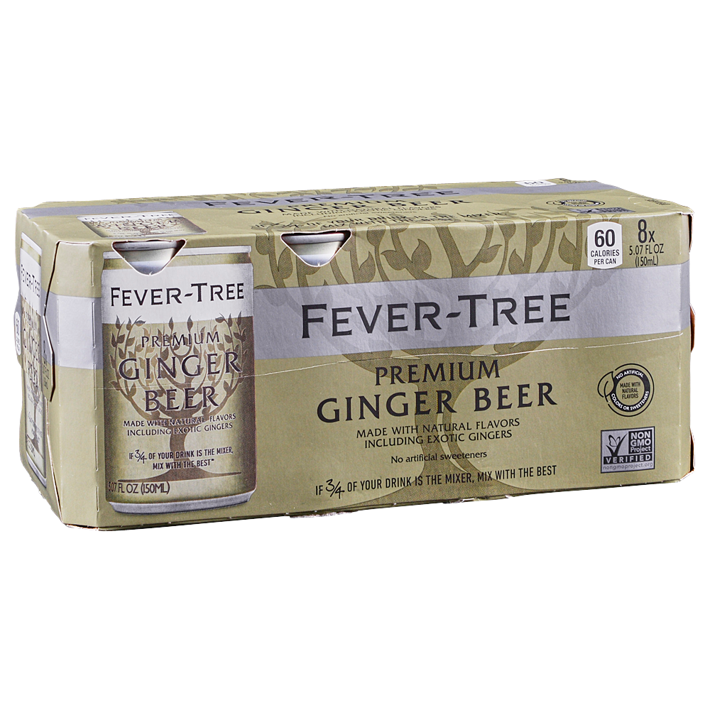 Fever Tree Ginger Beer Eight Pack