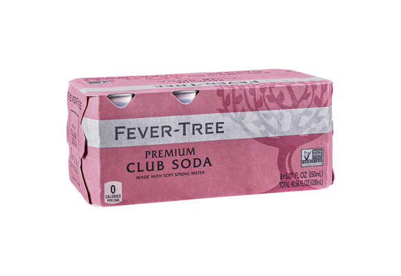 Fever Tree - Premium Club Soda Eight Pack