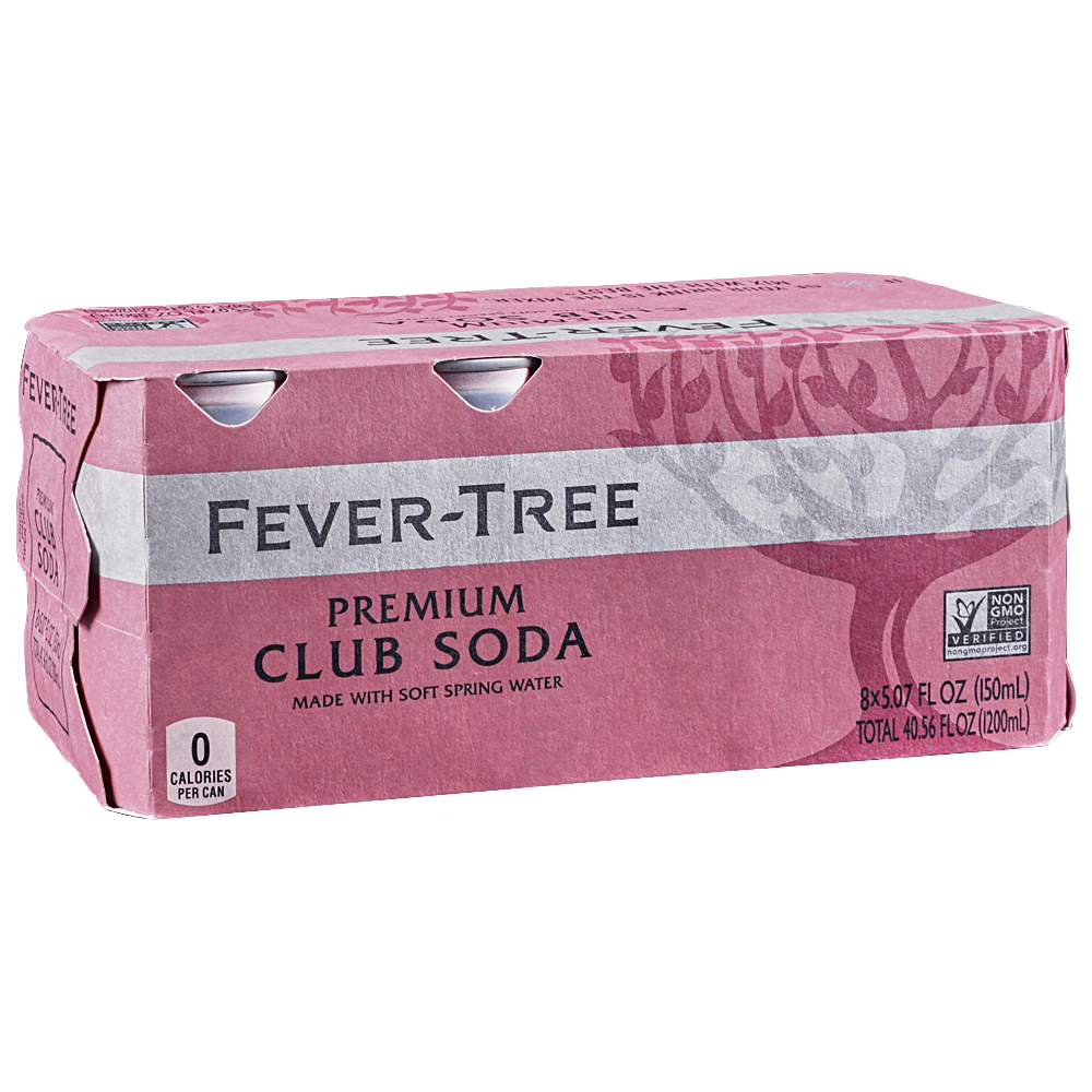 Fever Tree Premium Club Soda Eight Pack