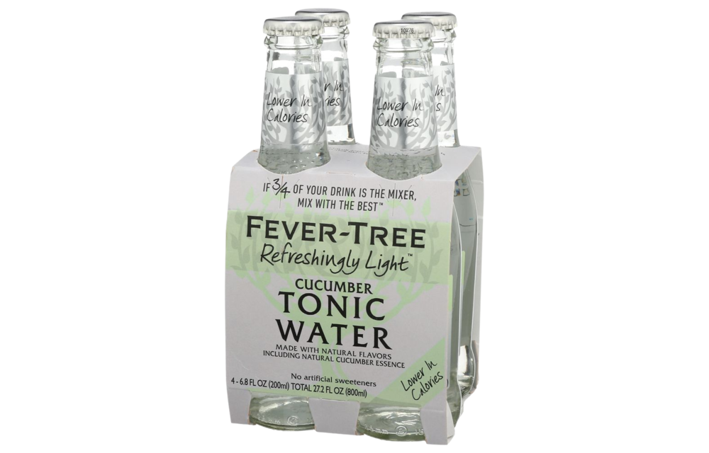 Fever Tree Light Cucumber Tonic Four Pack