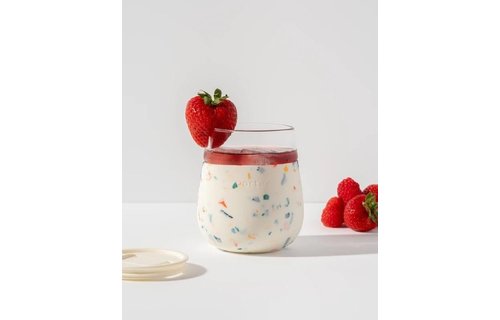 W&P Porter Glass - Terrazzo Cream