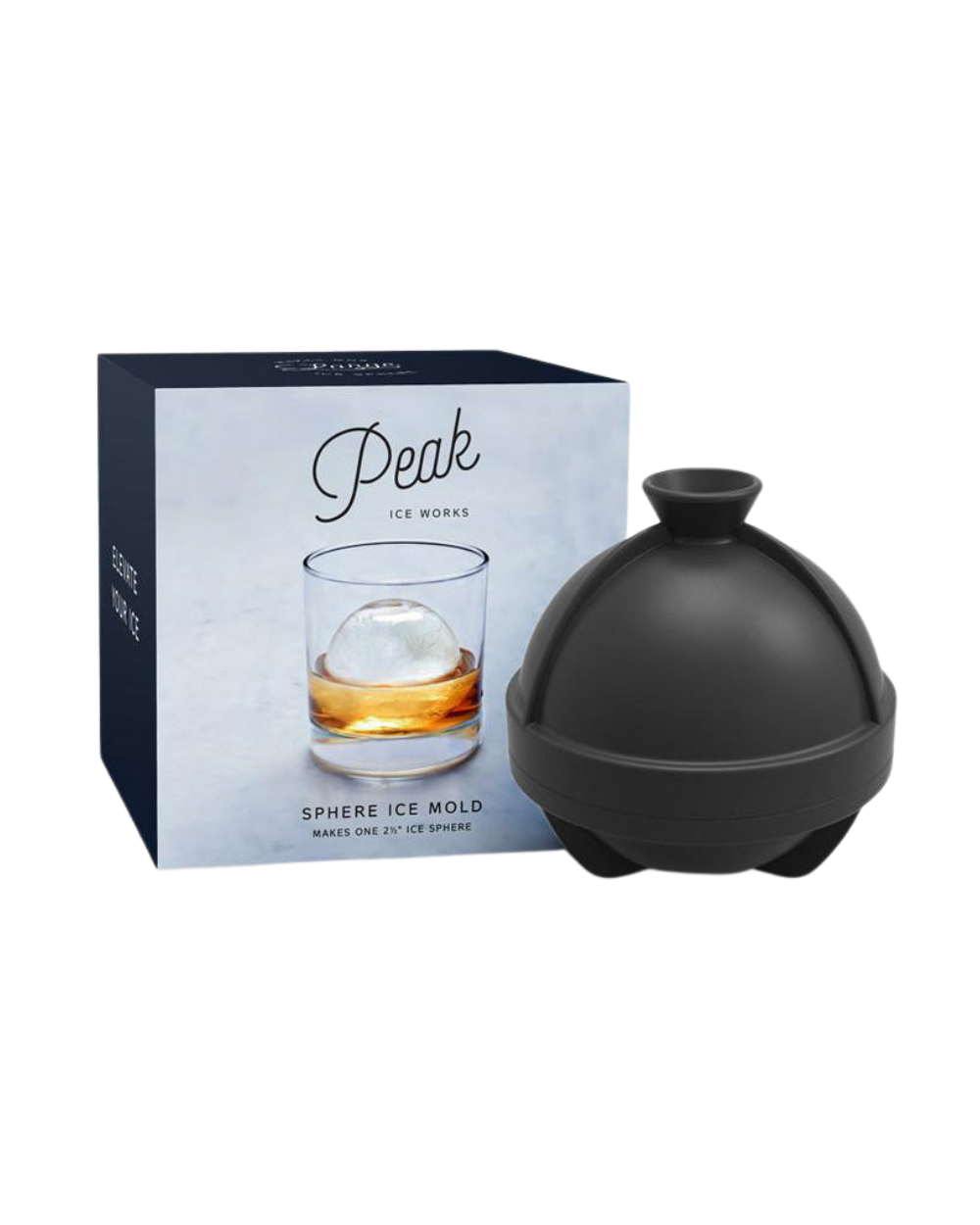 W&P Peak Single Sphere Mold - Charcoal