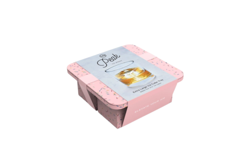 W&P Peak Extra Large Ice Tray - Speckled Pink