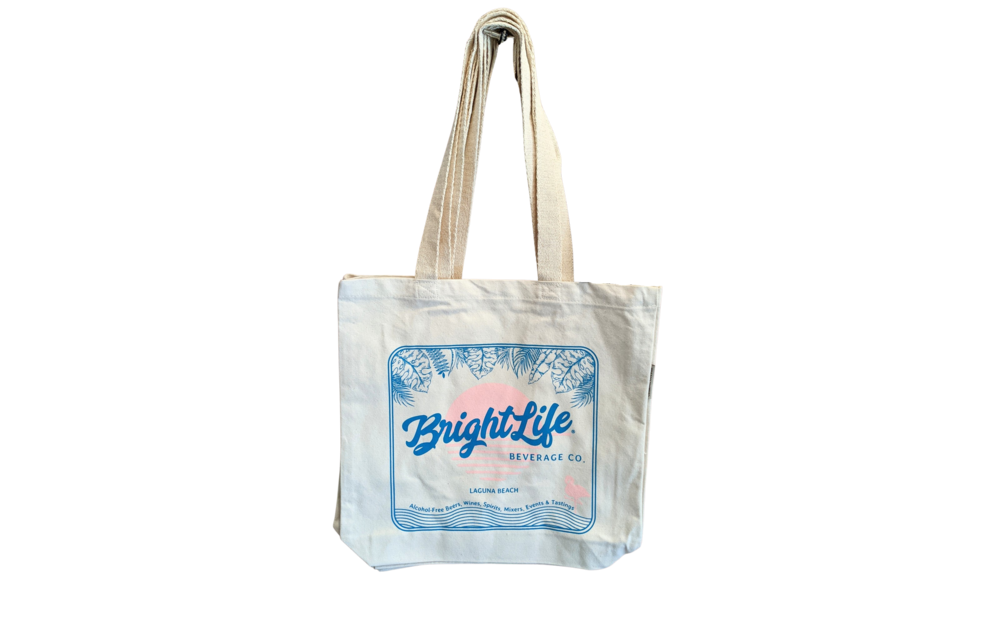 BrightLife Beverage Co. Organic Cotton Tote Bag