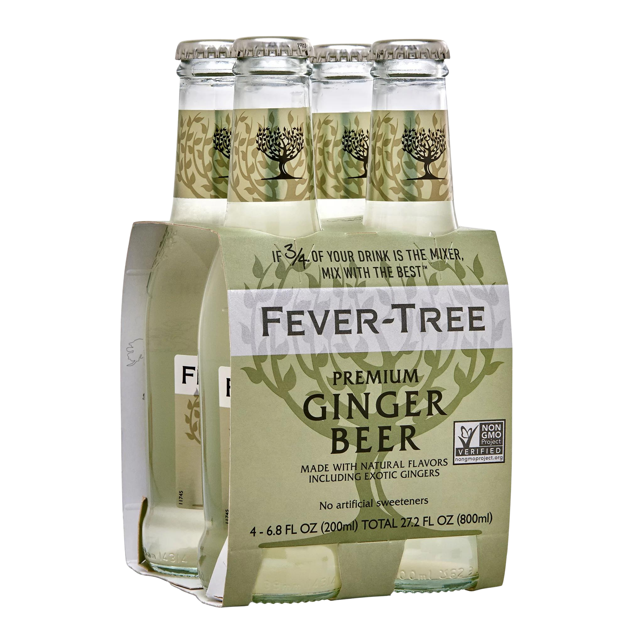 Fever Tree Ginger Beer Four Pack
