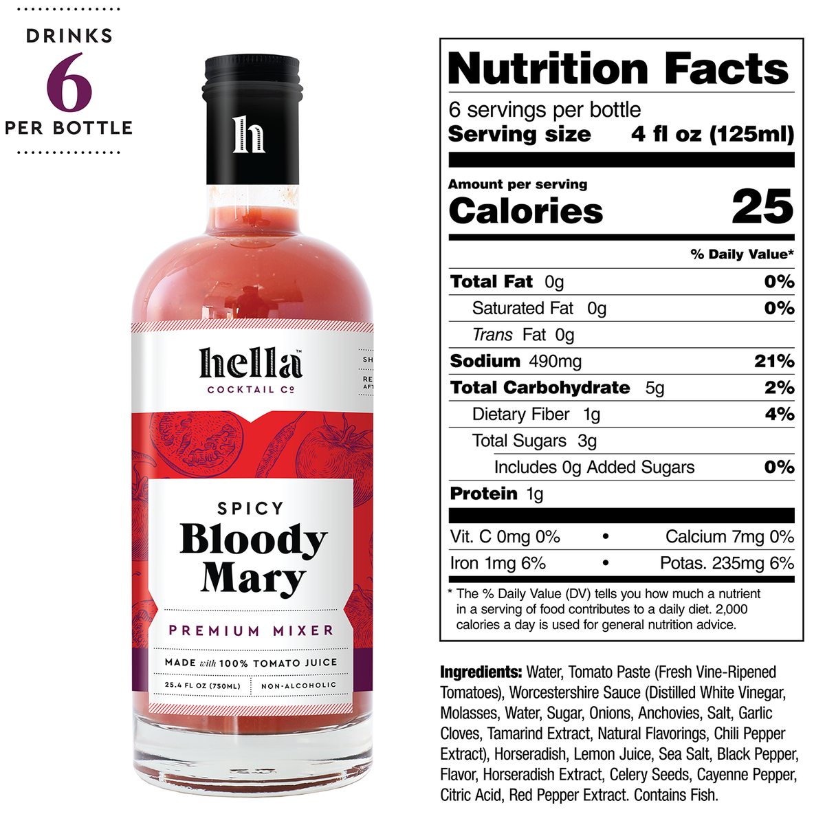 Hella Bloody Mary Mixer