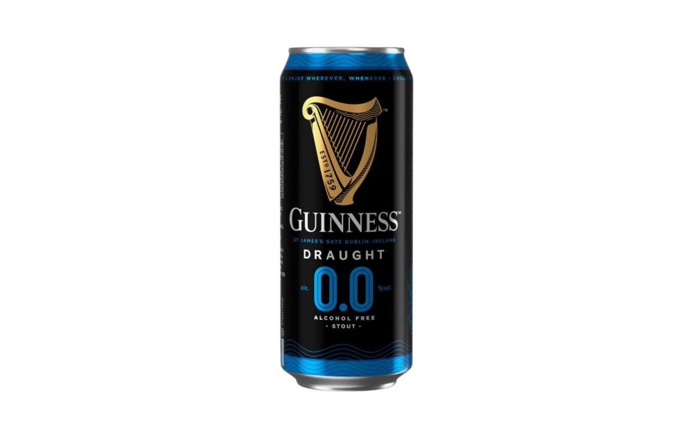 Guinness 0.0 Draught - Non-Alcoholic Stout Beer