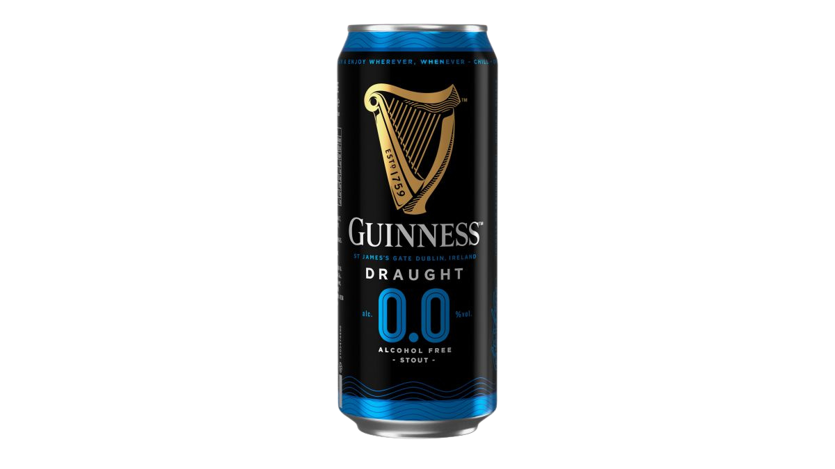 Guinness 0.0 Draught - Non-Alcoholic Stout Beer