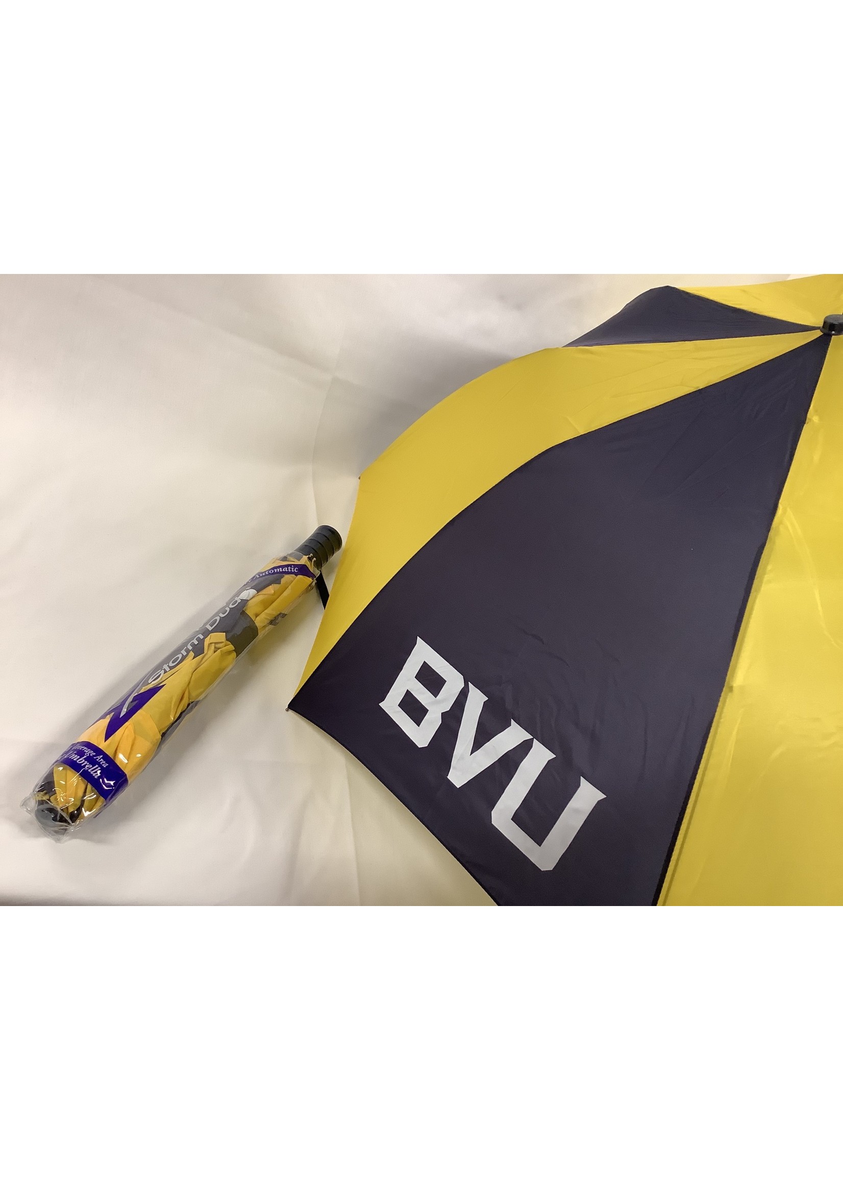 Storm Duds Raingear Navy/Gold BVU Umbrella