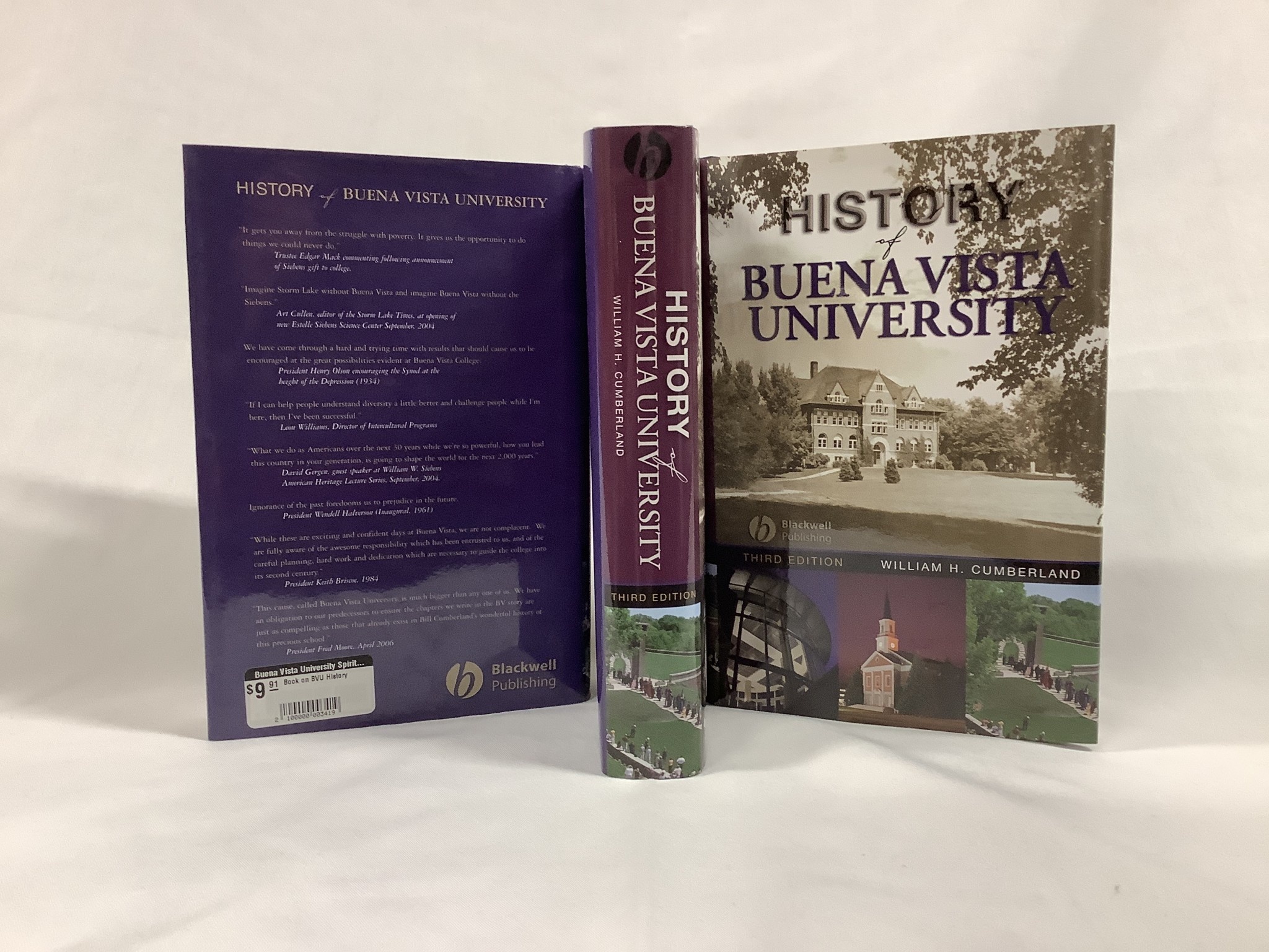 Book on BVU History Buena Vista University Spirit Store