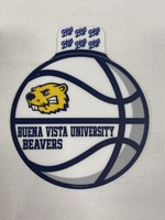 Blue 84 Basketball Sticker
