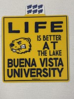 Blue 84 Life is Better at the Lake Sticker