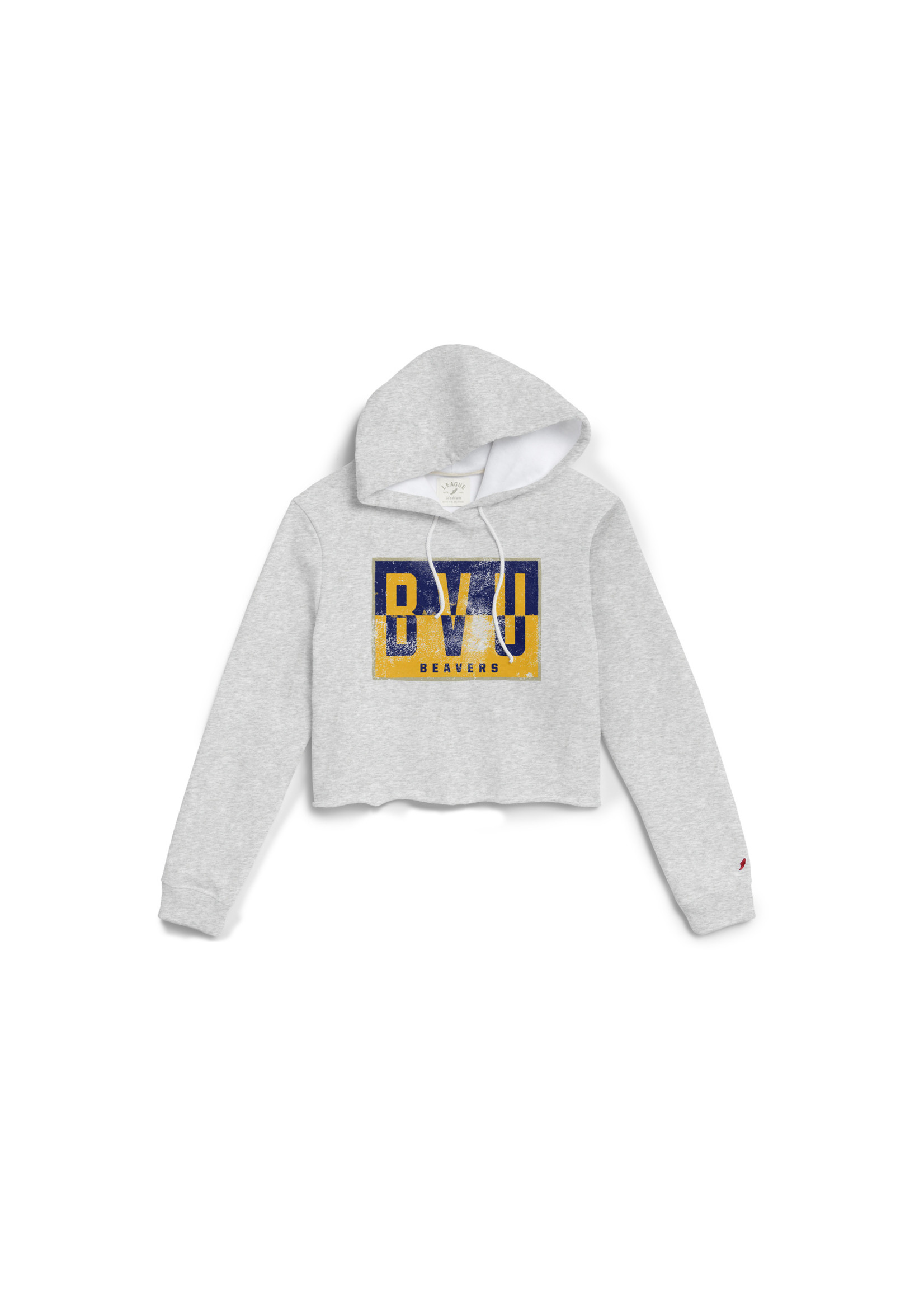 League Cropped Hooded Sweatshirt