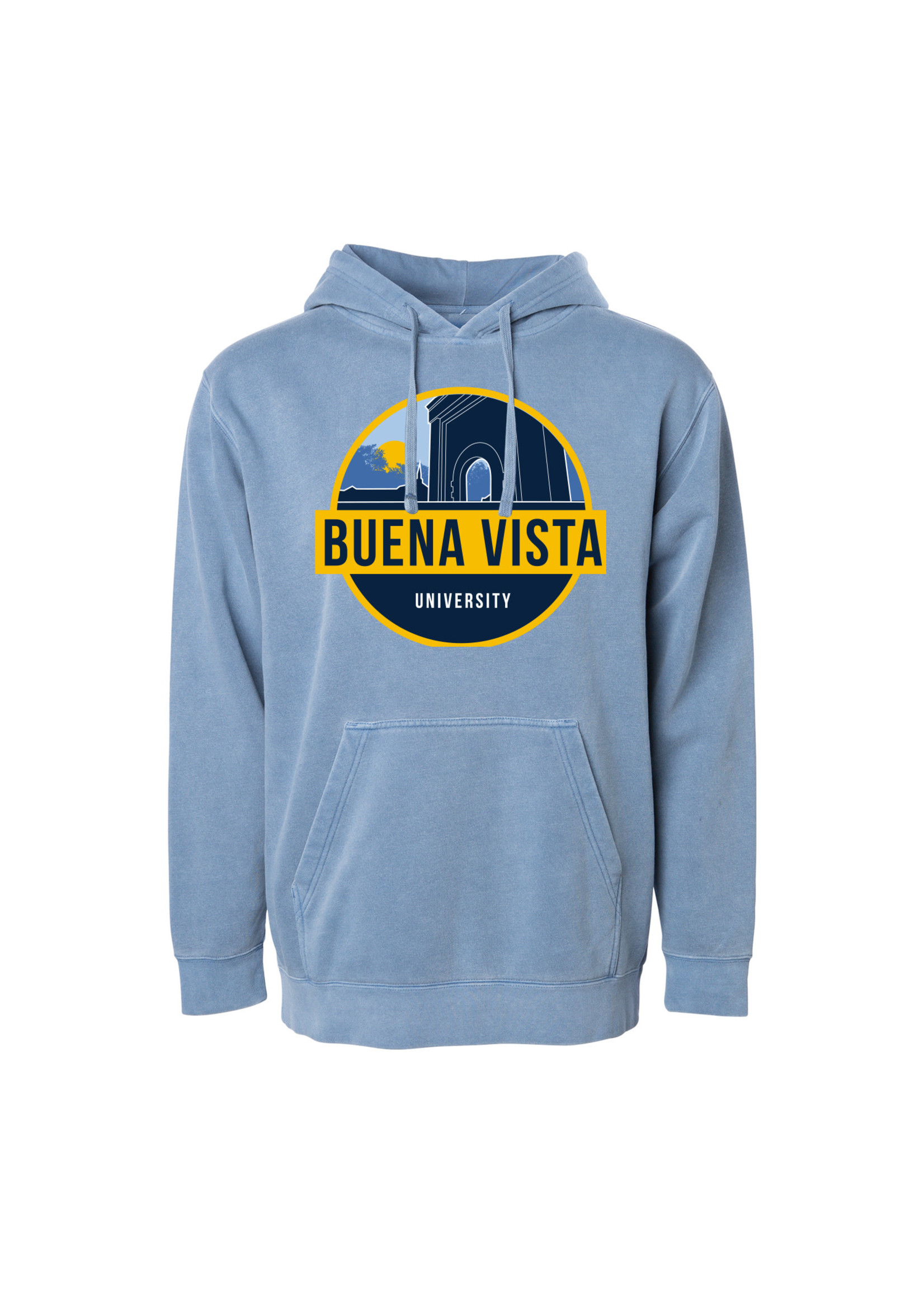 Pigment Dye Hoodie - Buena Vista University Spirit Store