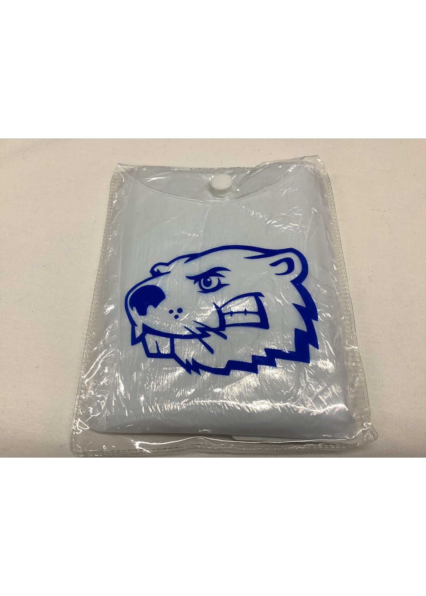 4Imprint White Poncho ( Beaverhead on package only)