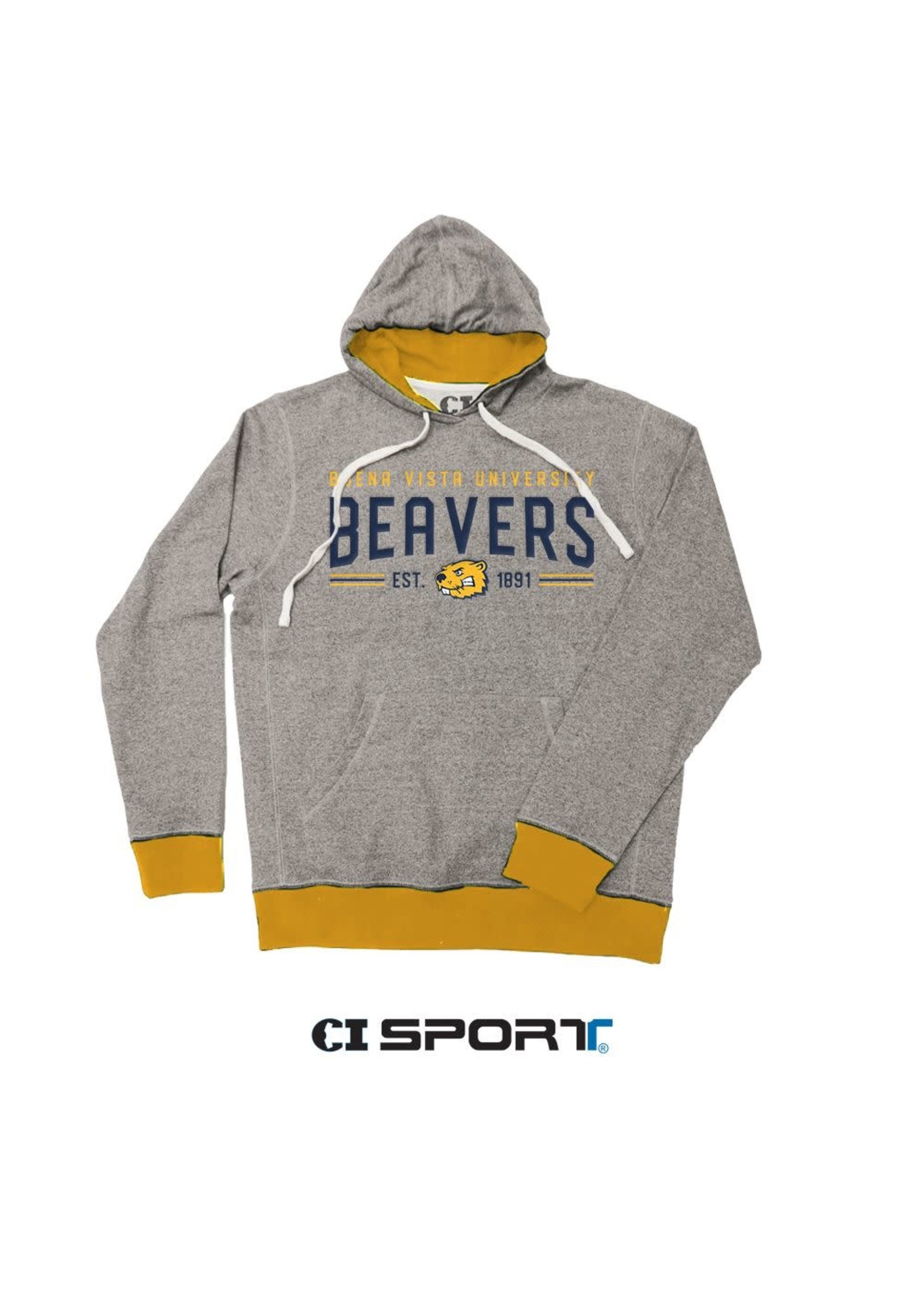 CI Sport Embroidered Speckled Hoodie