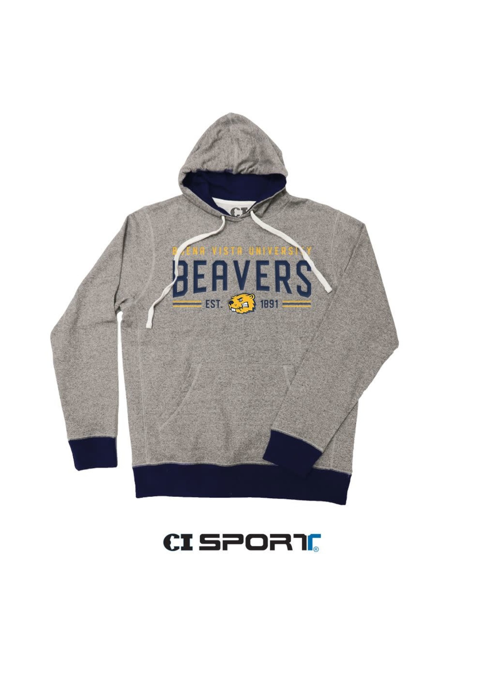 CI Sport Embroidered Speckled Hoodie