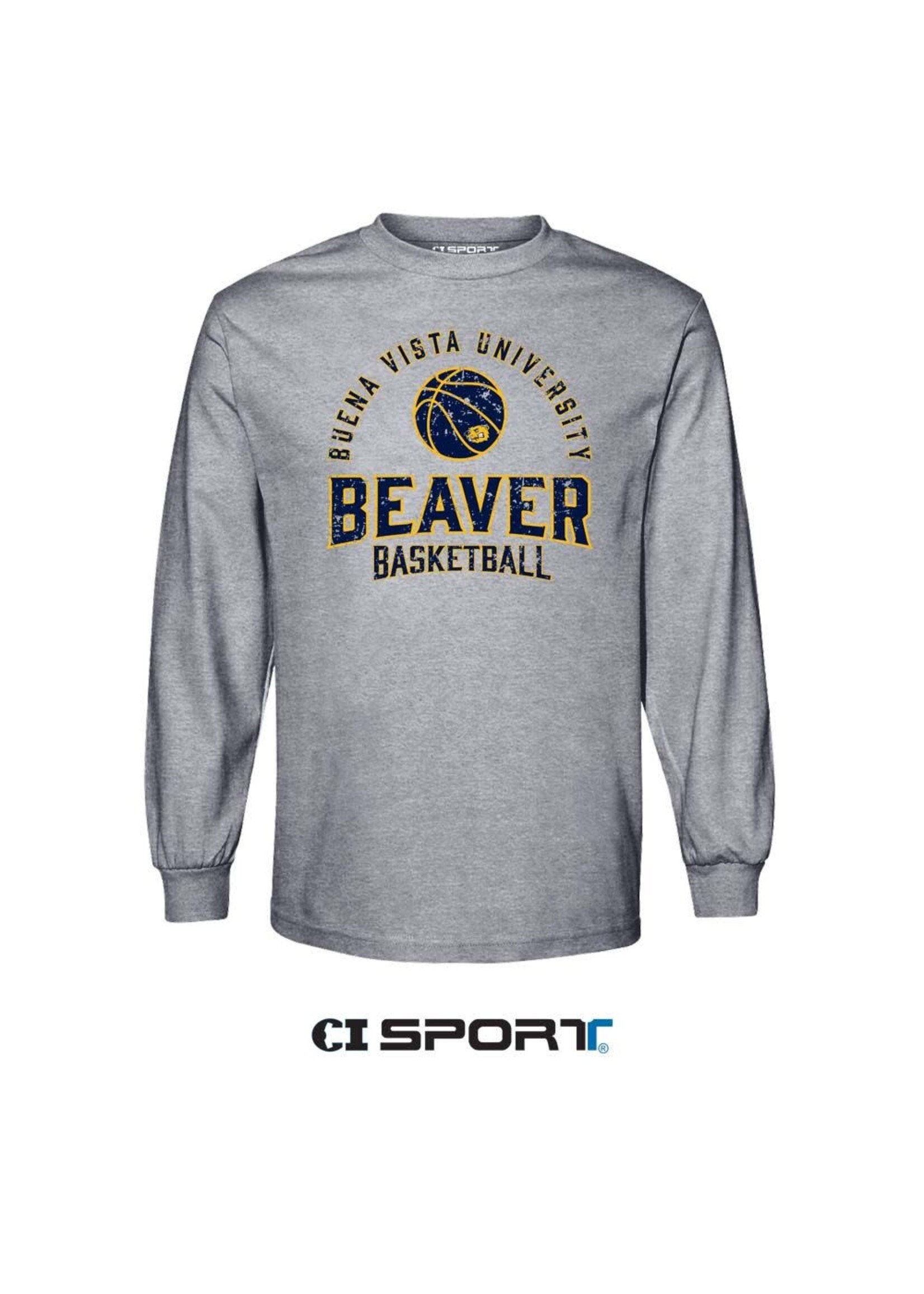 CI Sport Basketball Long Sleeve T-Shirt